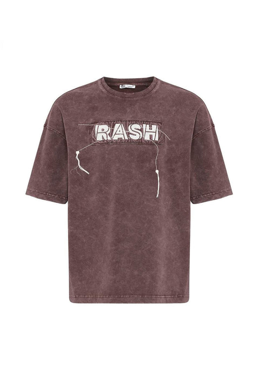 Oversized Printed T-Shirt (Machine Washable)
