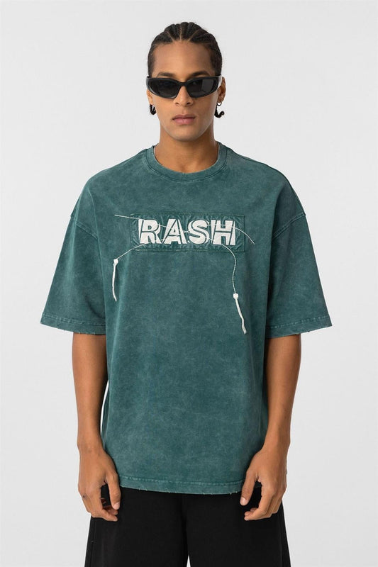 Oversized Printed T-Shirt (Machine Washable)