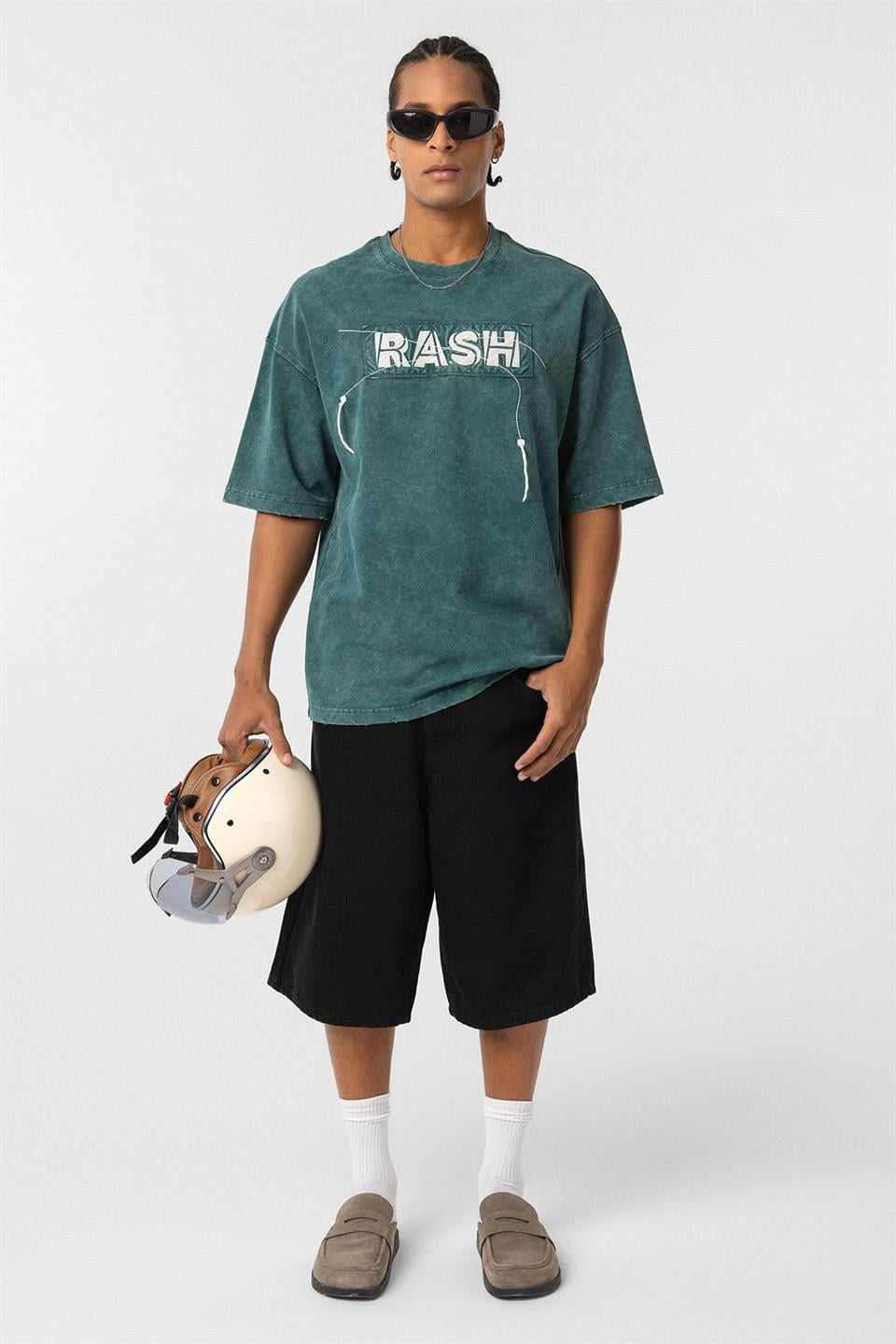 Oversized Printed T-Shirt (Machine Washable)