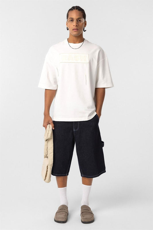 Oversized Printed T-Shirt (Machine Washable)