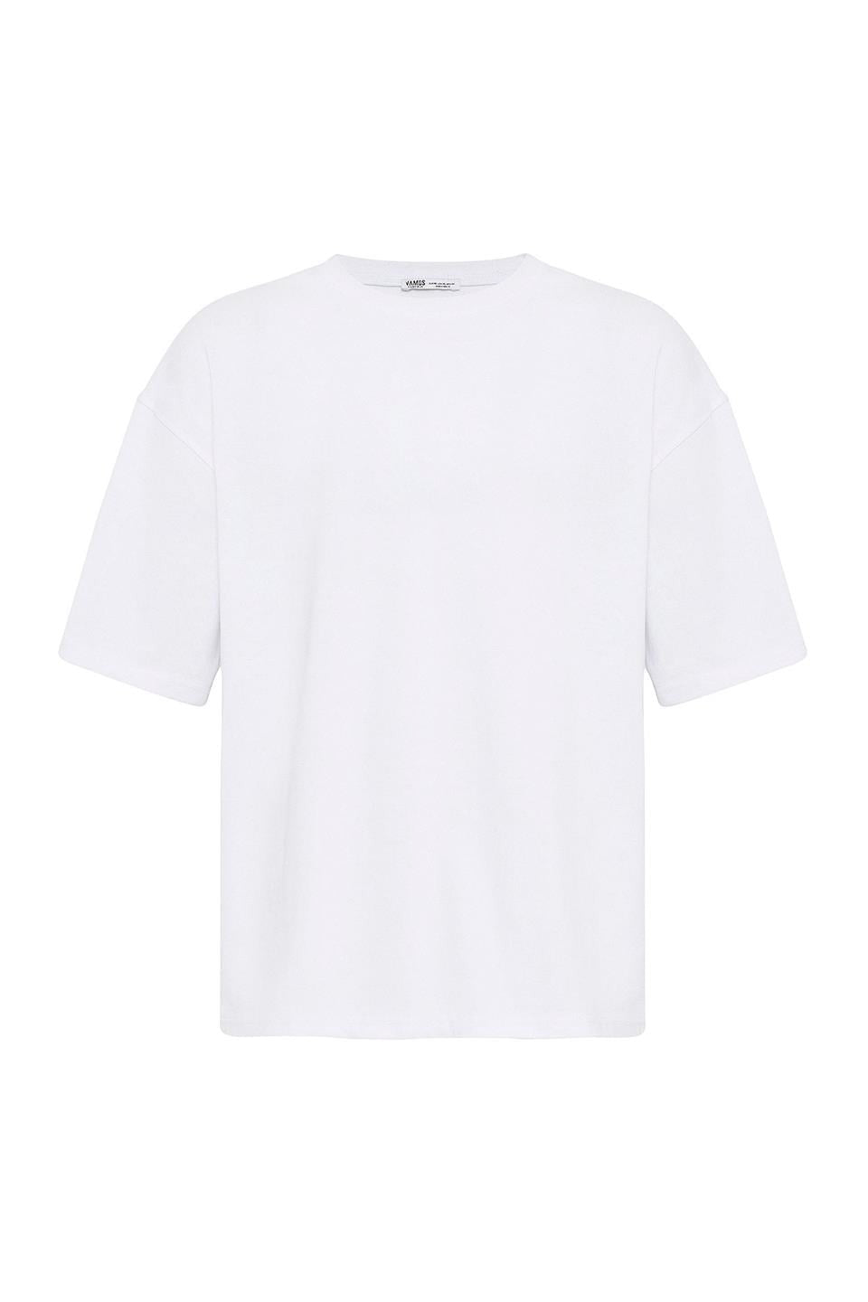 Basic Oversized Crew-Neck T-Shirt