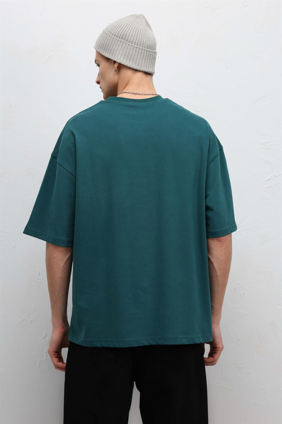 Basic Oversized Crew-Neck T-Shirt