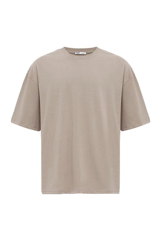 Basic Oversized Crew-Neck T-Shirt