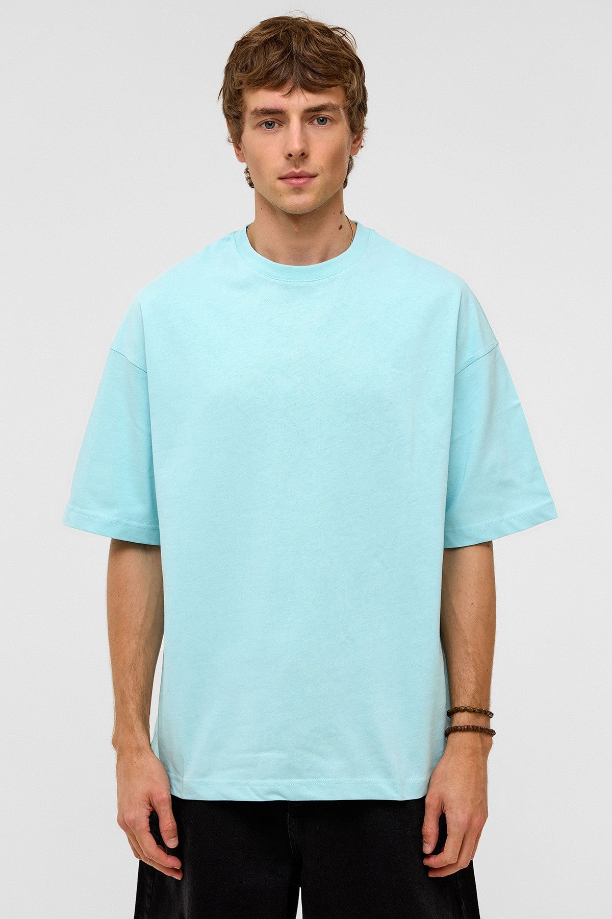 Basic Oversized Crew-Neck T-Shirt