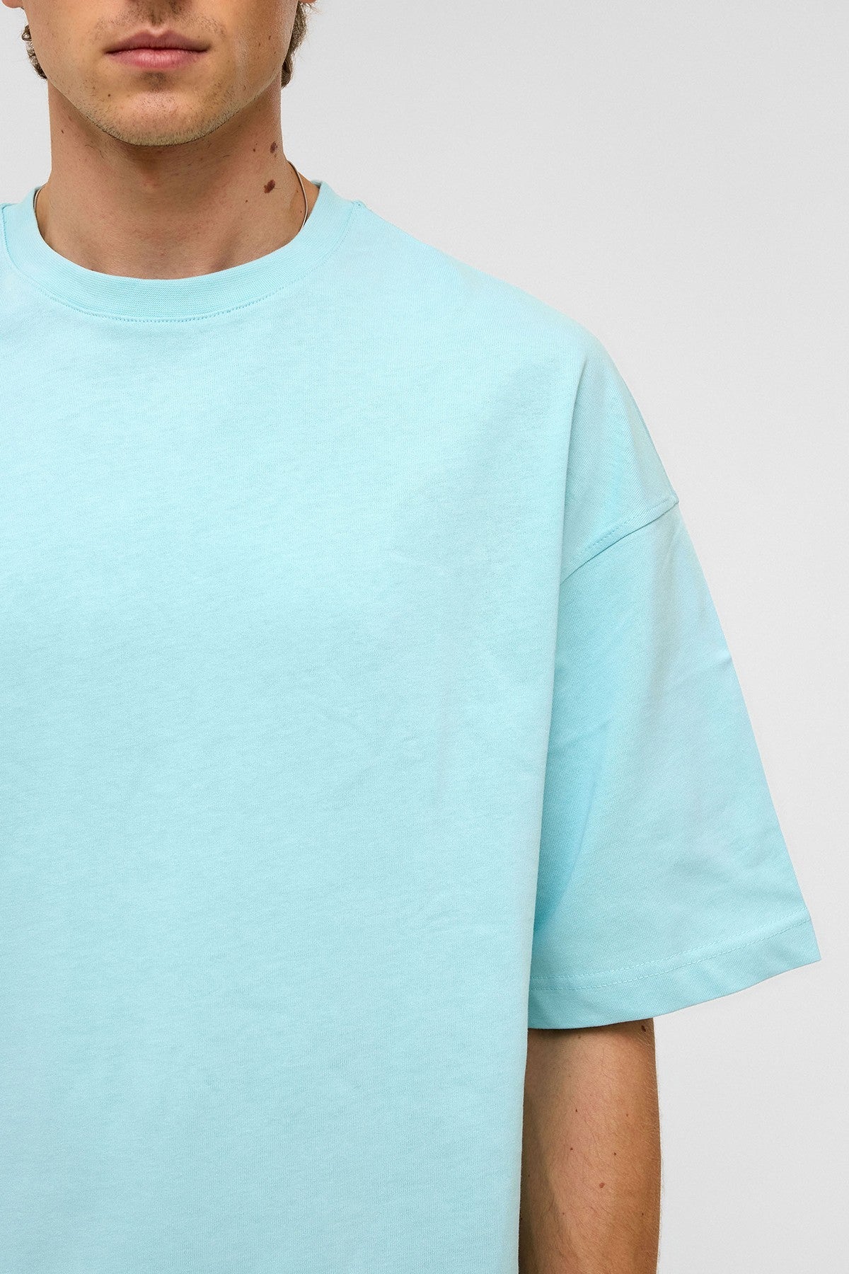 Basic Oversized Crew-Neck T-Shirt
