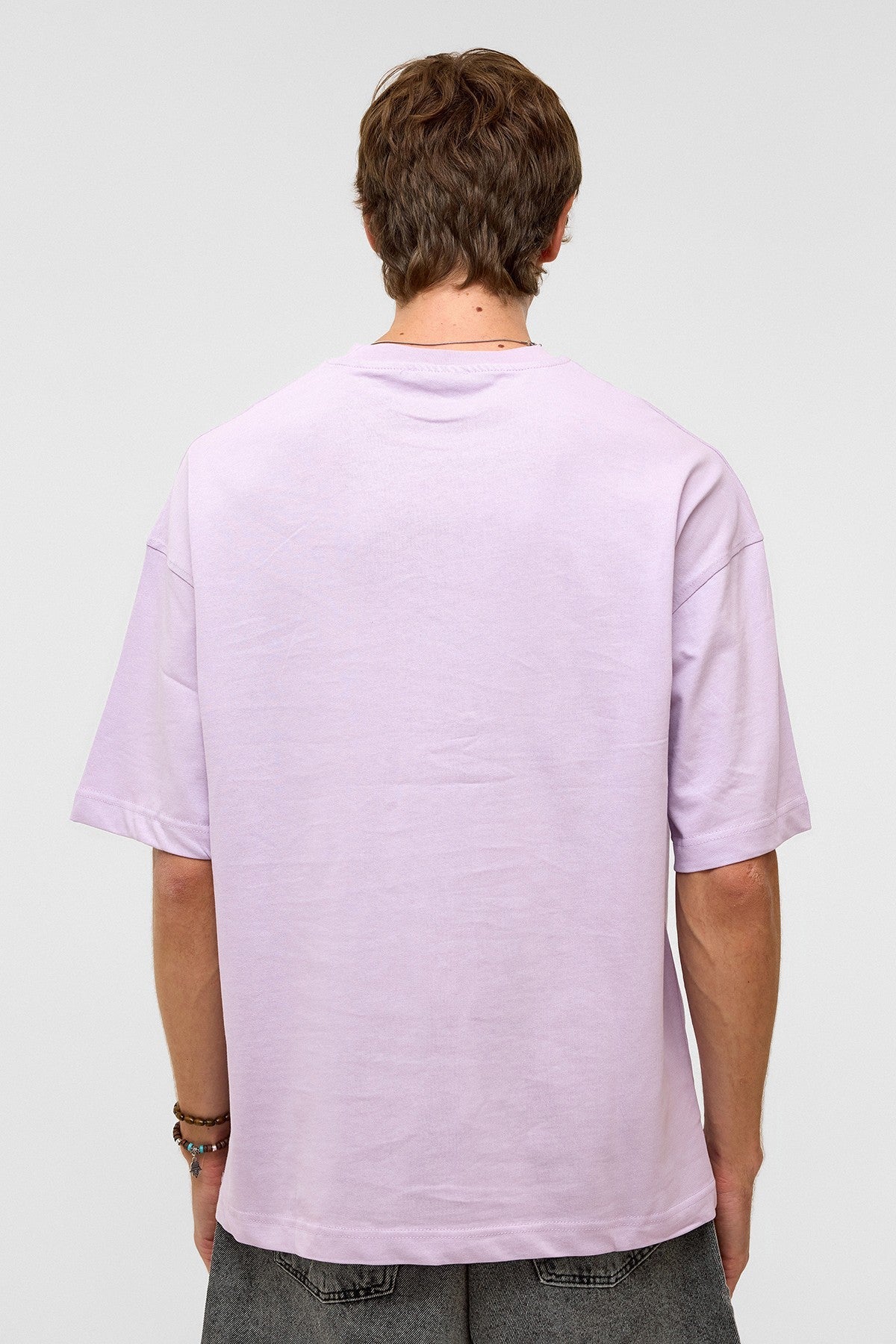 Basic Oversized Crew-Neck T-Shirt