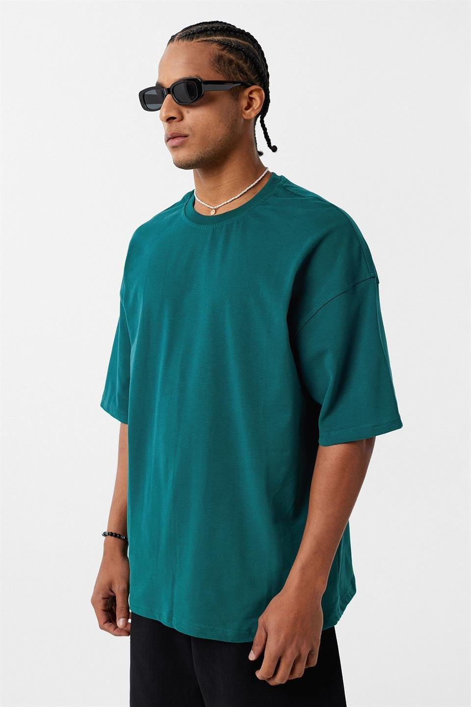 Basic Oversized Crew-Neck T-Shirt