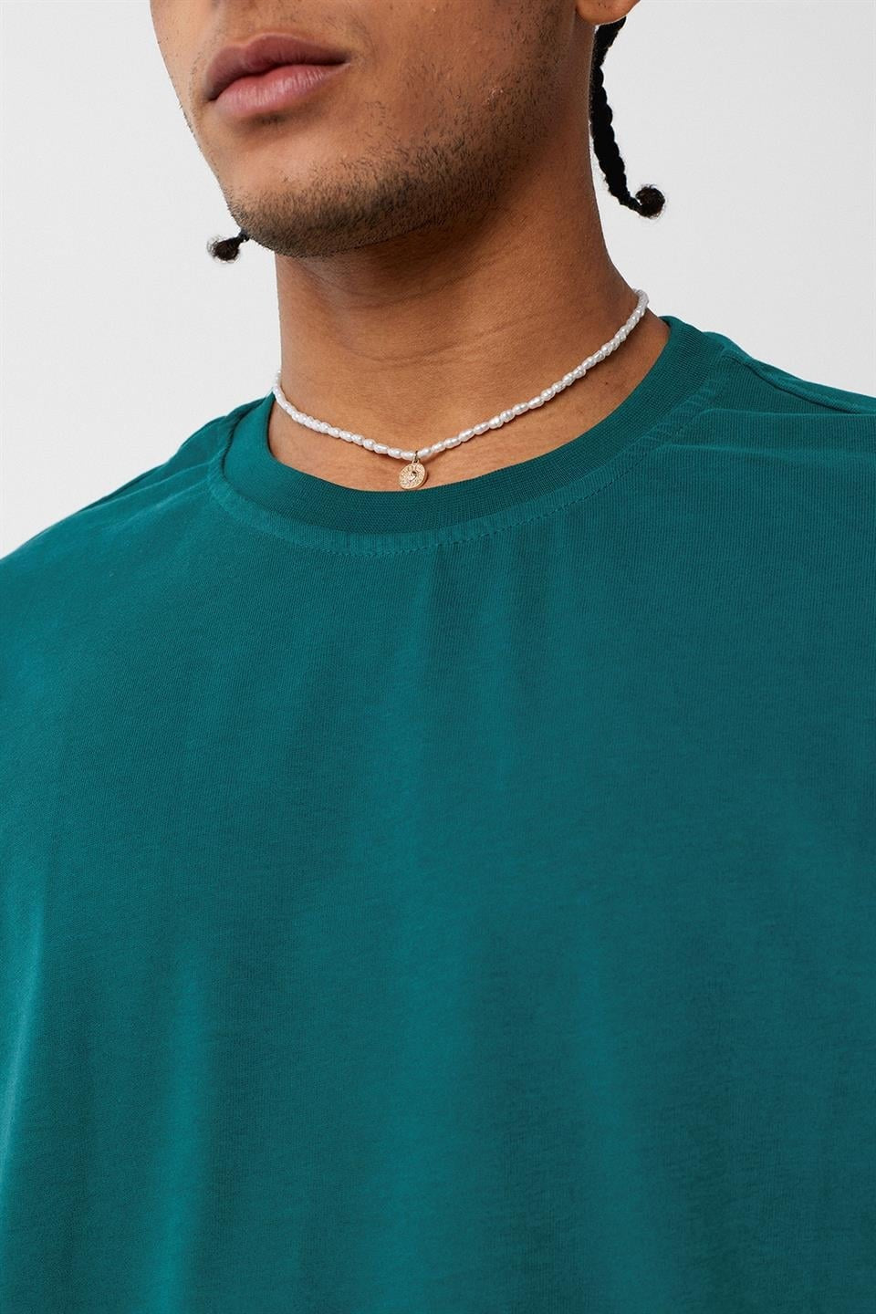 Basic Oversized Crew-Neck T-Shirt