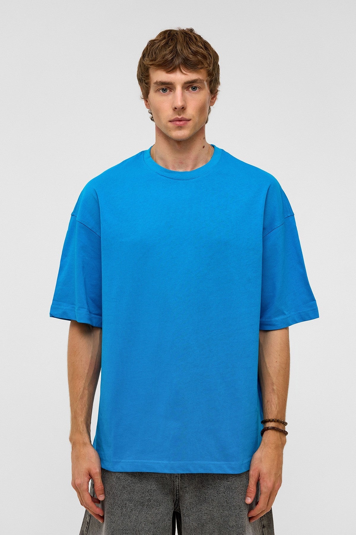 Basic Oversized Crew-Neck T-Shirt
