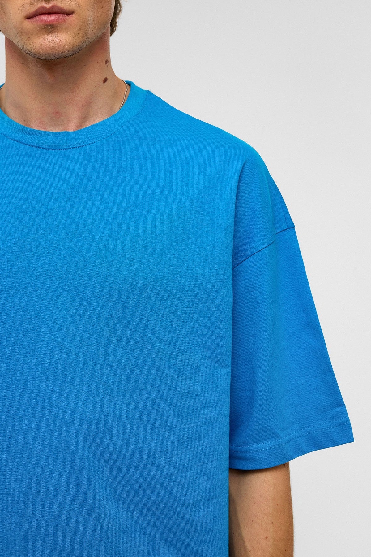Basic Oversized Crew-Neck T-Shirt