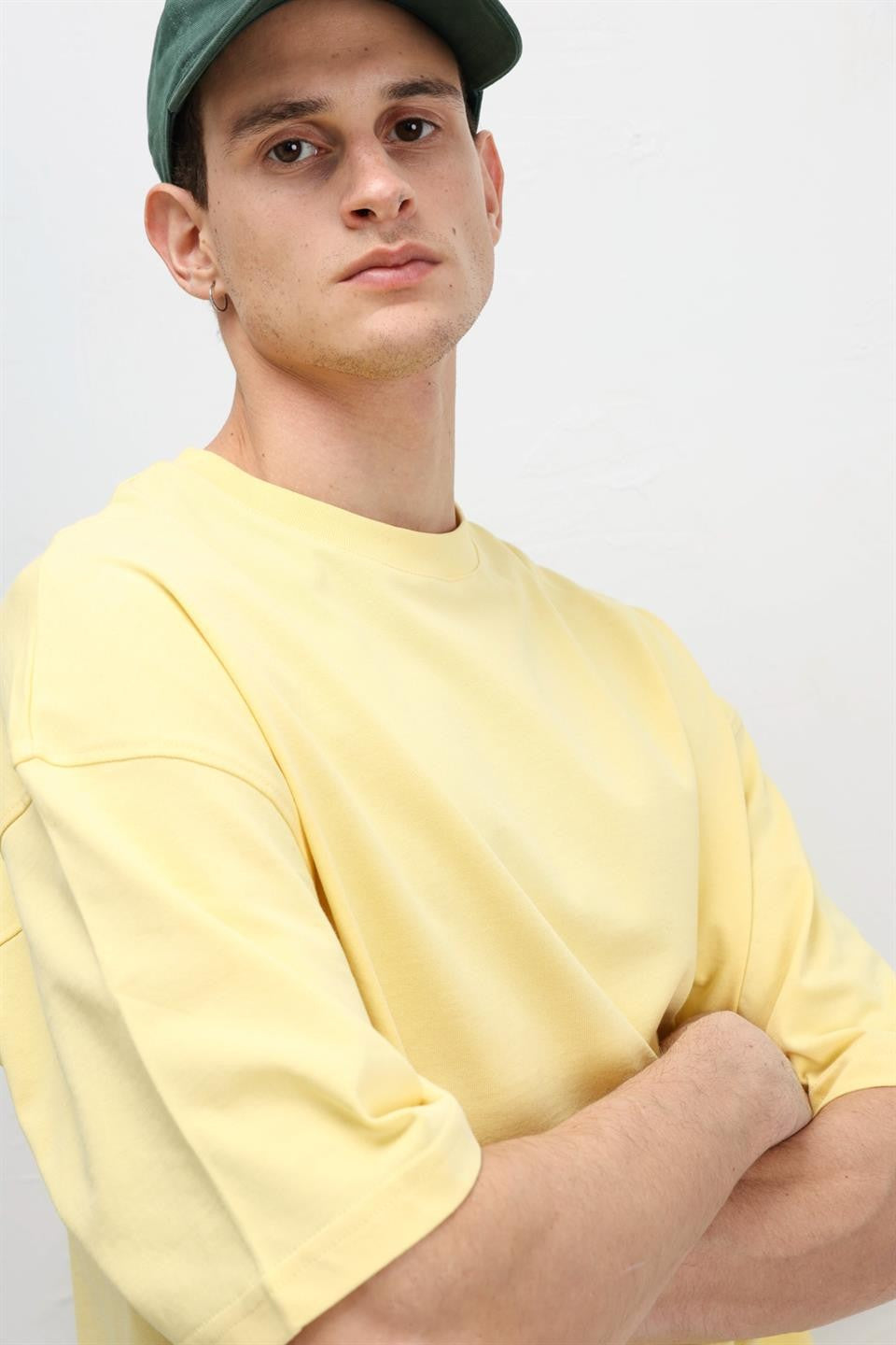 Basic Oversized Crew-Neck T-Shirt