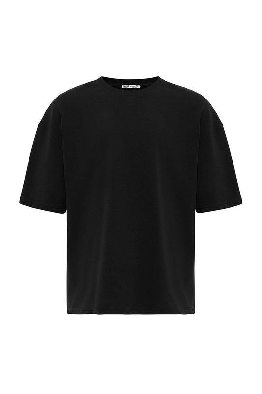 Basic Oversized Crew-Neck T-Shirt
