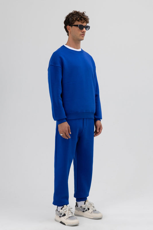 Basic Crew Neck Oversized Sweatshirt