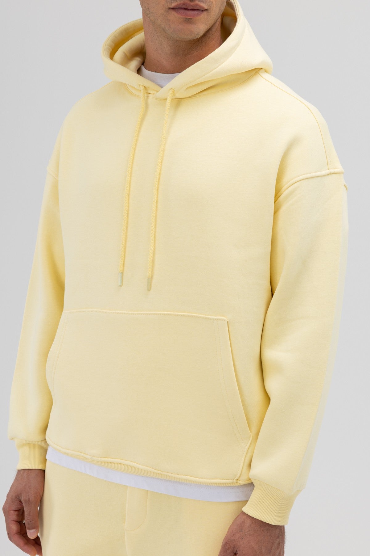 Basic Oversized Hooded Sweatshirt