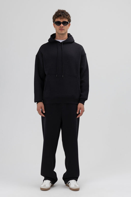 Basic Oversized Hooded Sweatshirt