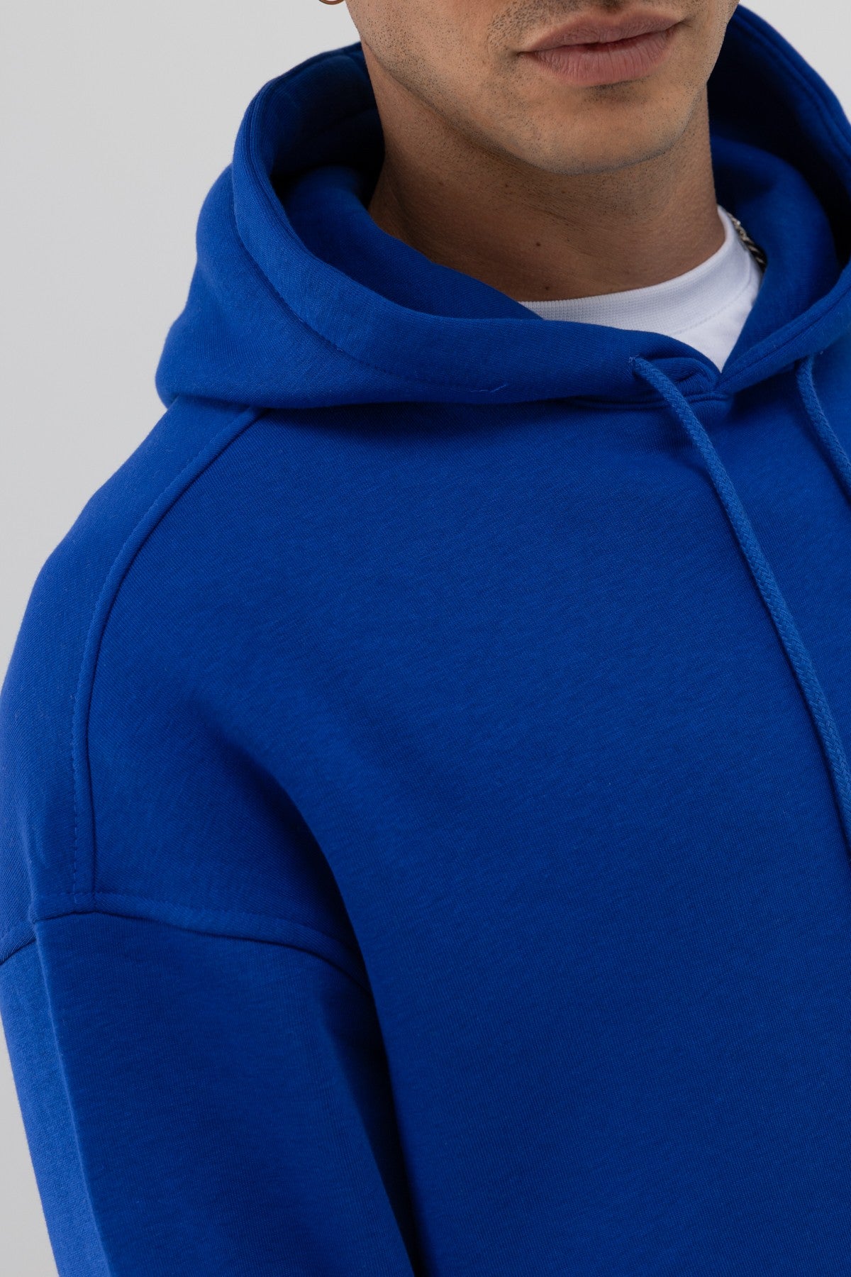 Basic Oversized Hooded Sweatshirt