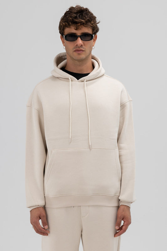 Basic Oversized Hooded Sweatshirt