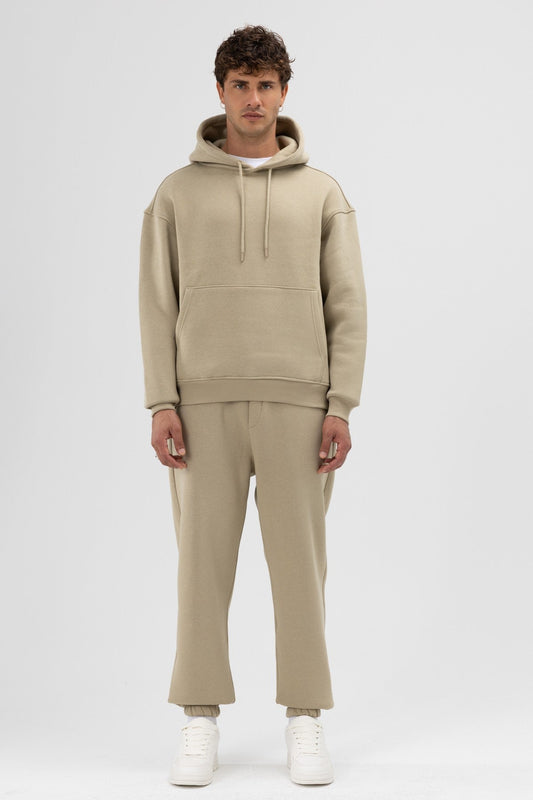 Basic Oversized Hooded Sweatshirt