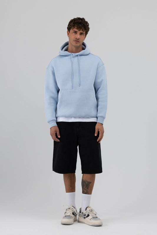 Basic Oversized Hooded Sweatshirt