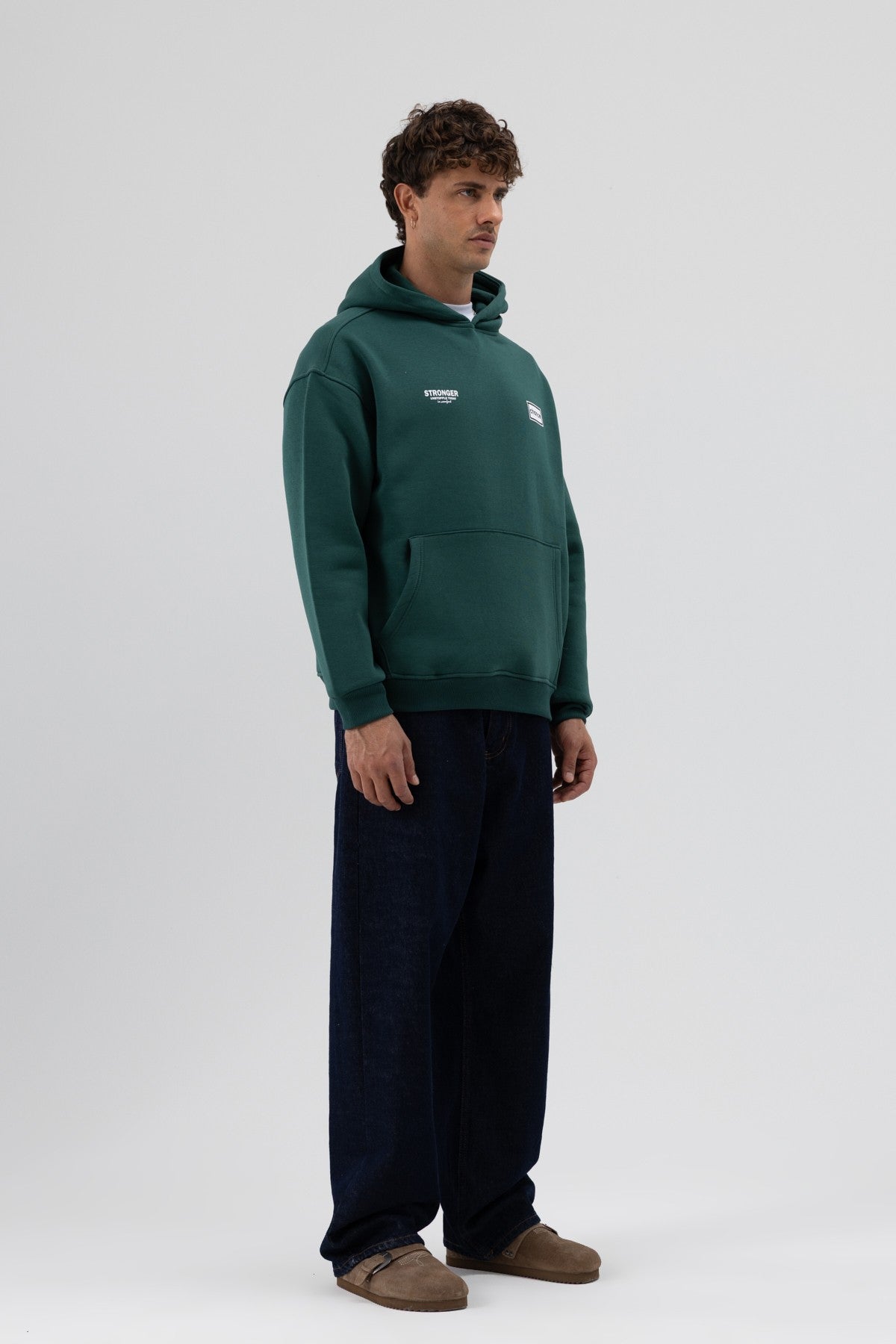 Oversized Sweatshirt with Back Print
