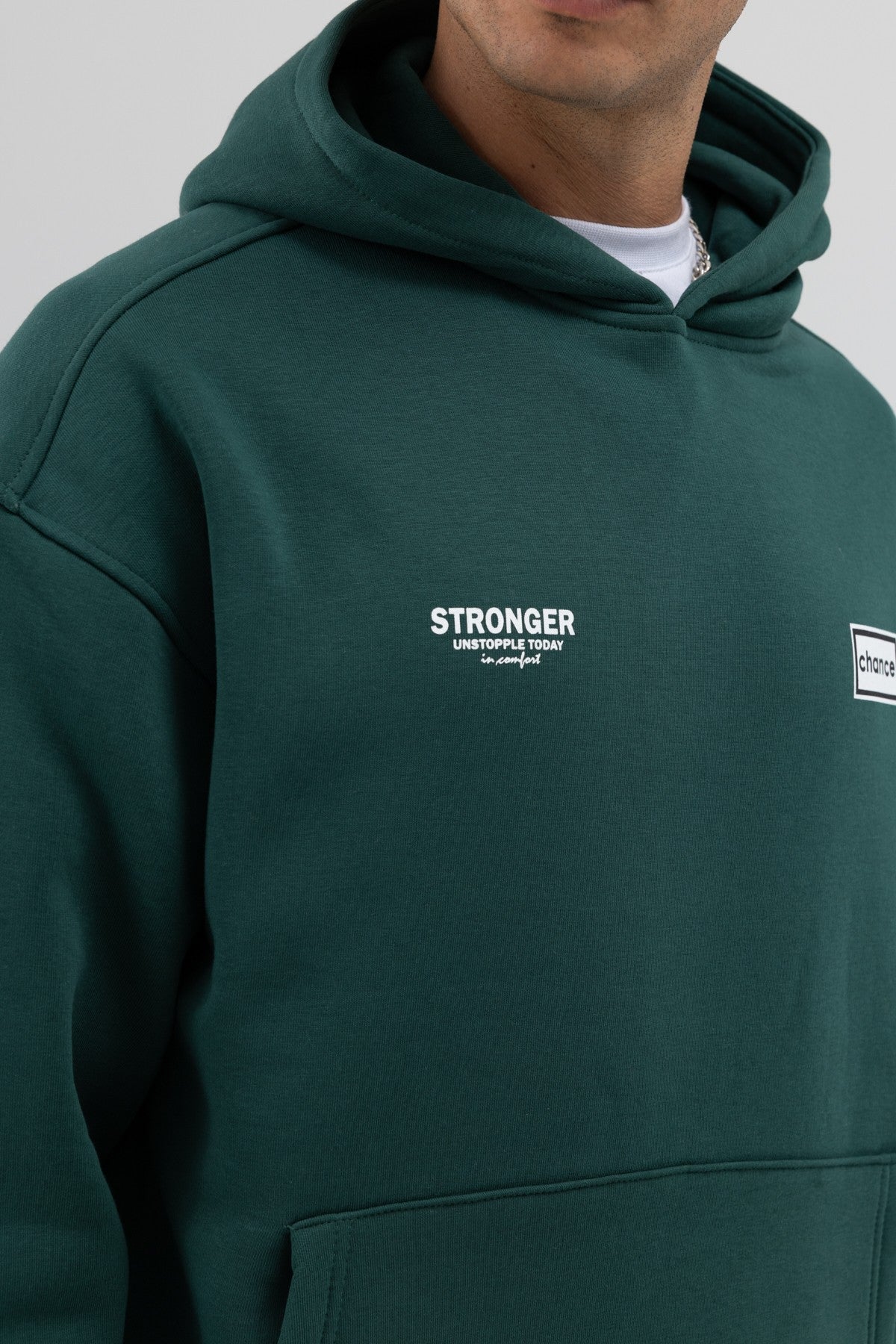 Oversized Sweatshirt with Back Print