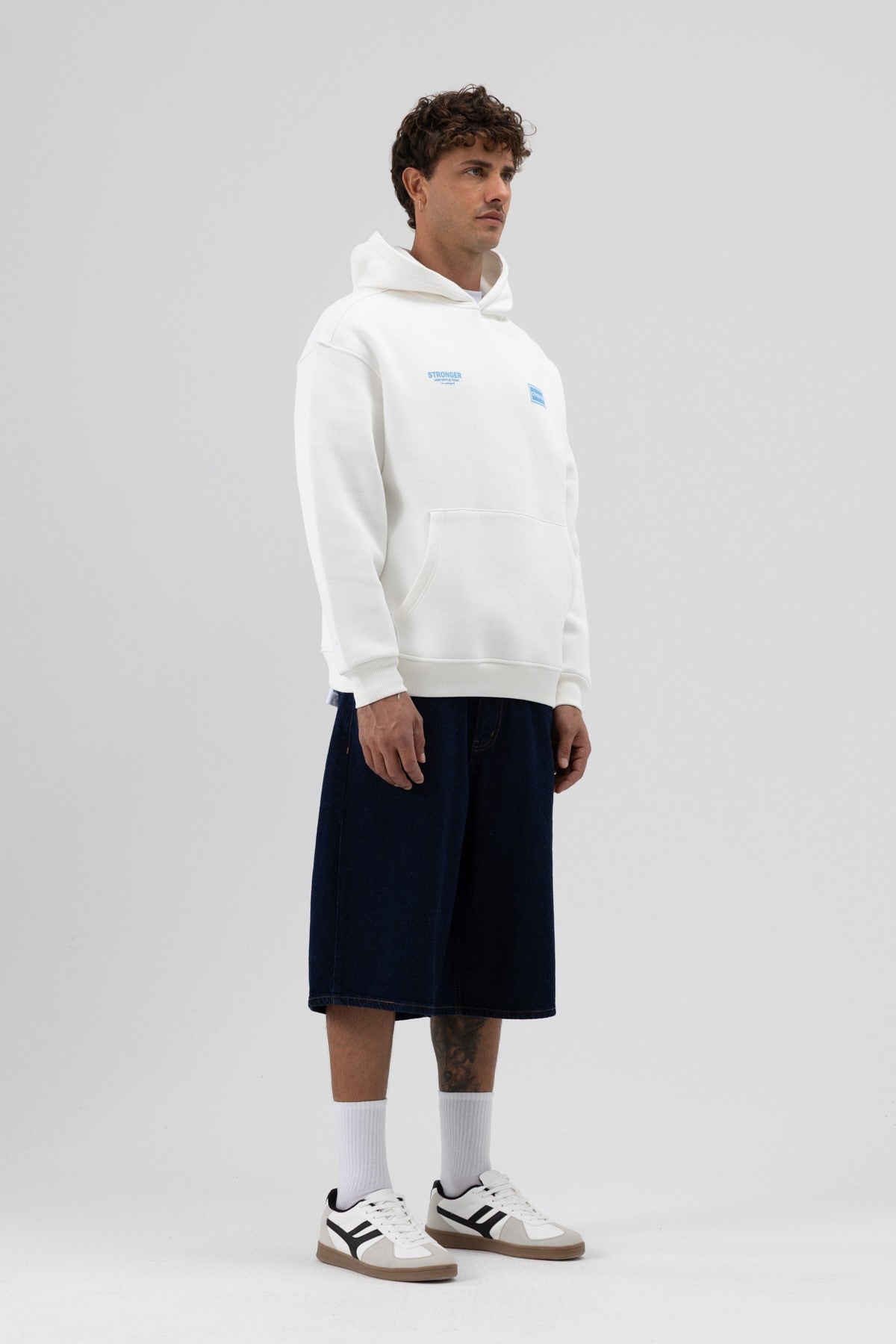 Oversized Sweatshirt with Back Print