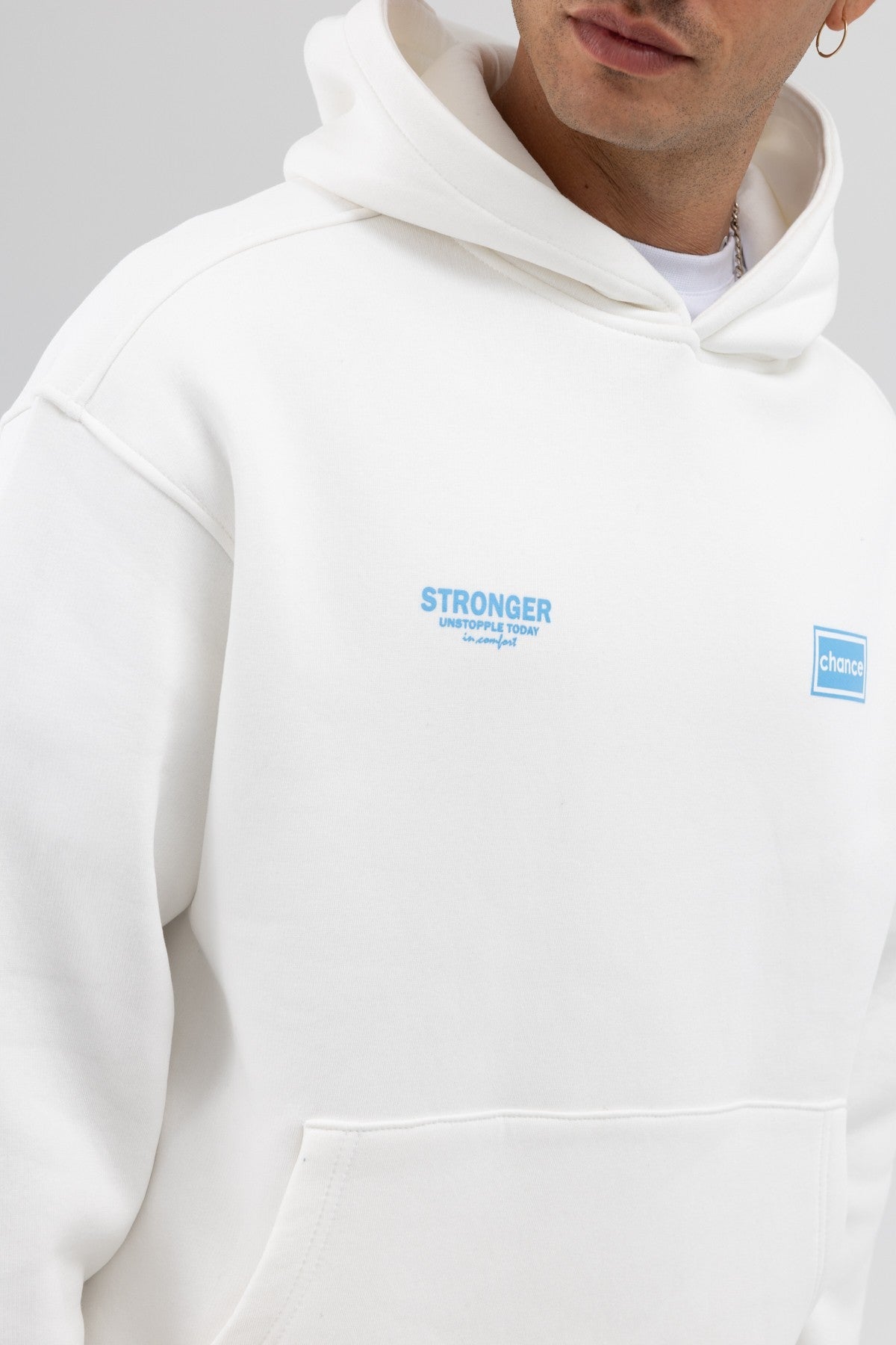Oversized Sweatshirt with Back Print