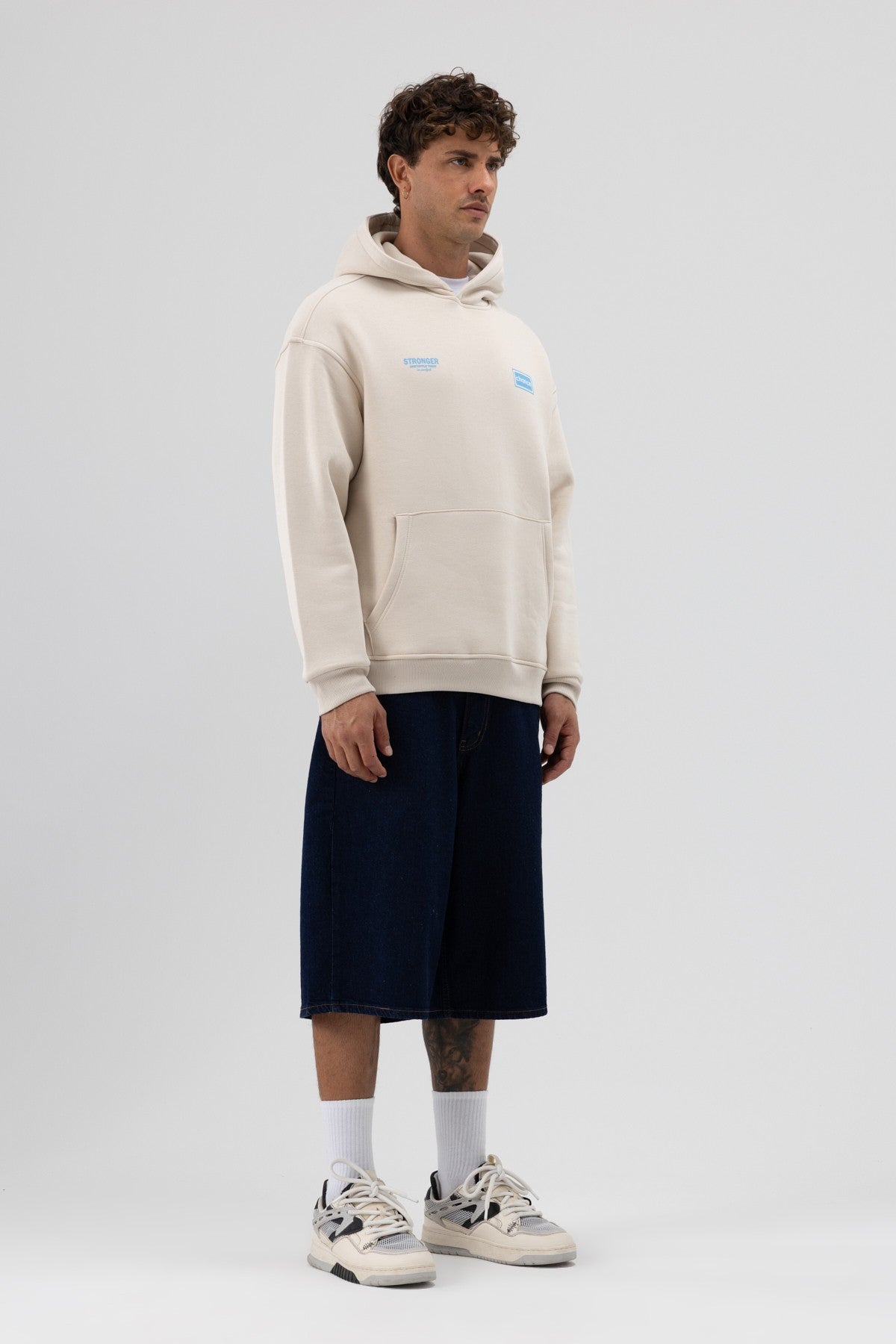 Oversized Sweatshirt with Back Print