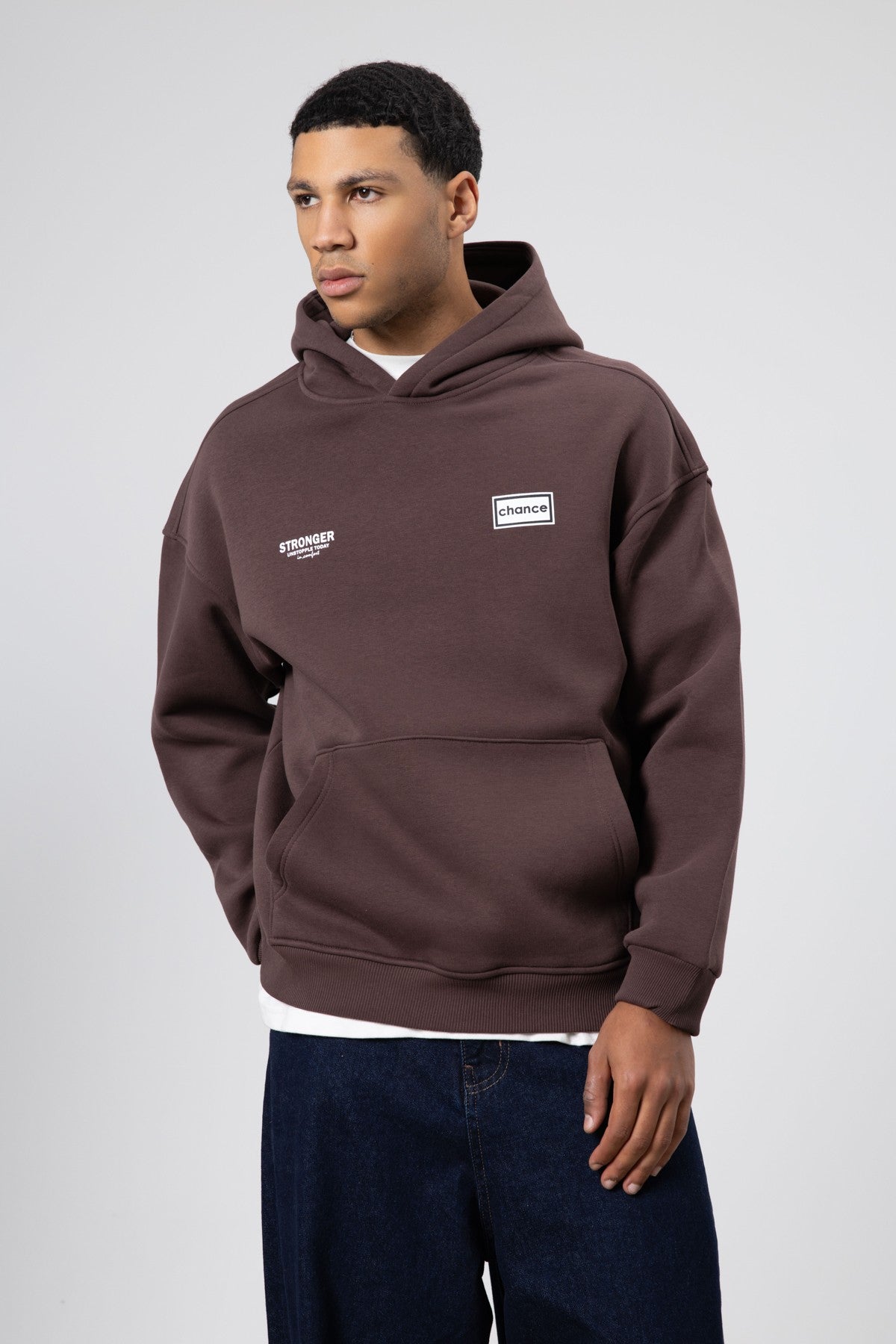 Oversized Sweatshirt with Back Print