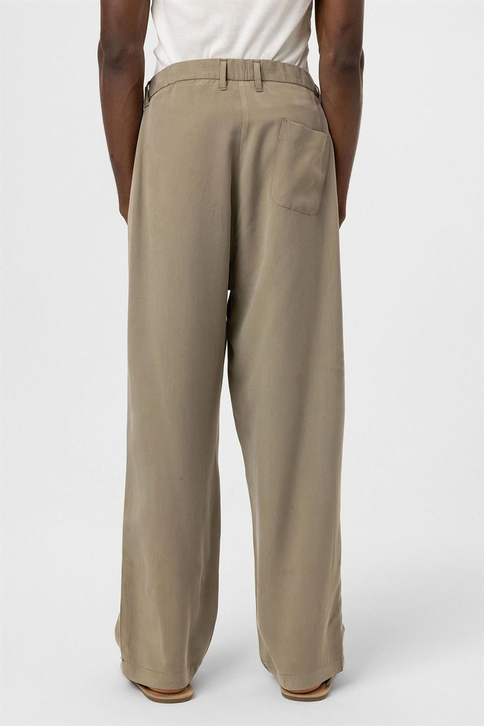 Relaxed-Fit Fabric Pants