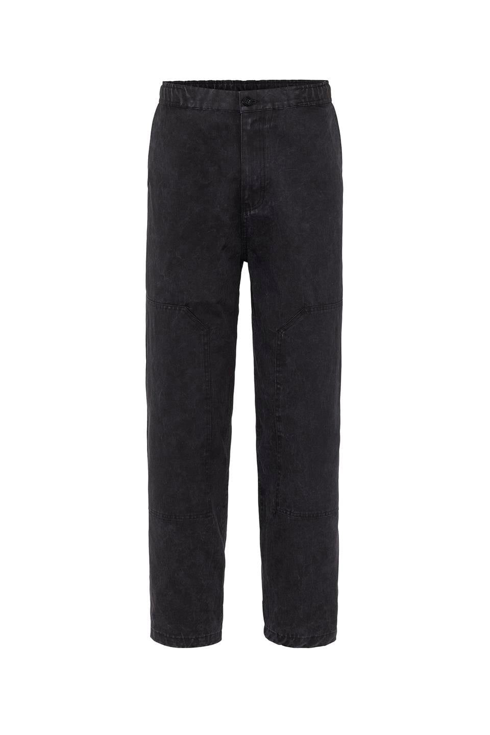 Pre-Washed Baggy Gabardine Pants