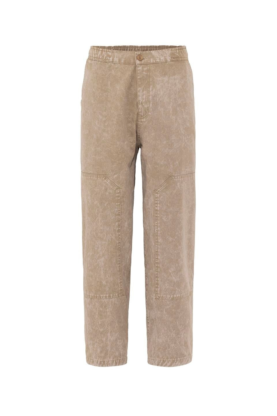 Pre-Washed Baggy Gabardine Pants