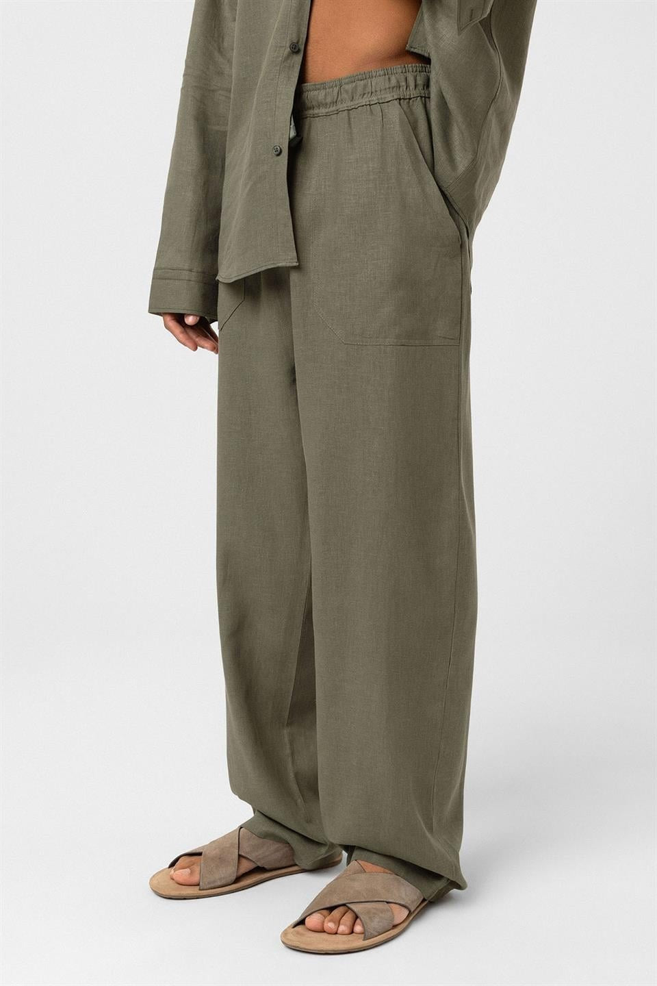 Baggy Linen Pants
