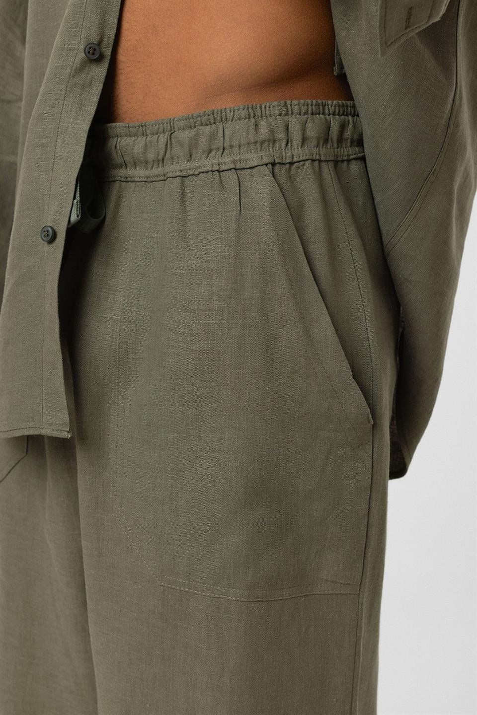 Baggy Linen Pants
