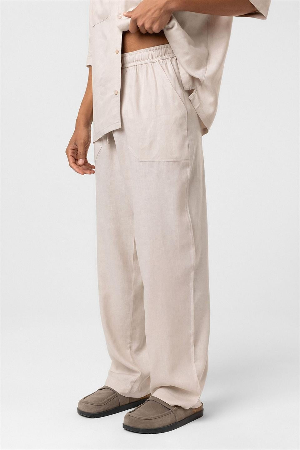 Baggy Linen Pants