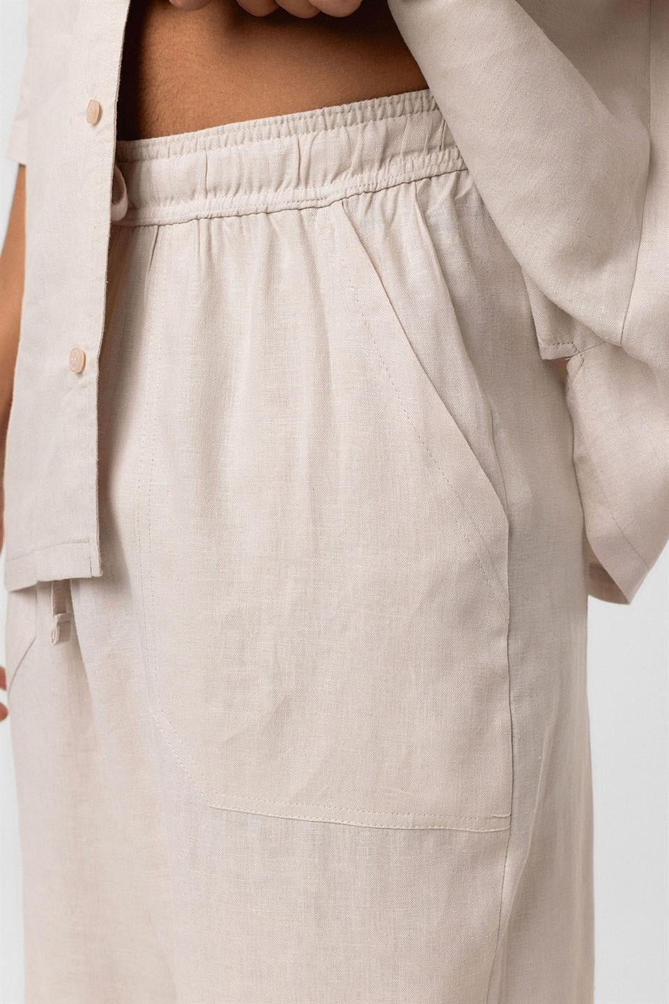 Baggy Linen Pants