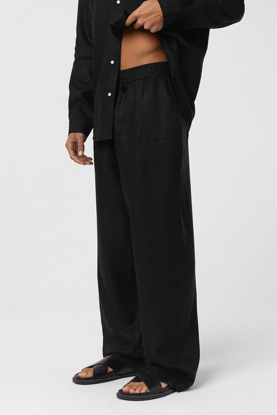 Baggy Linen Pants