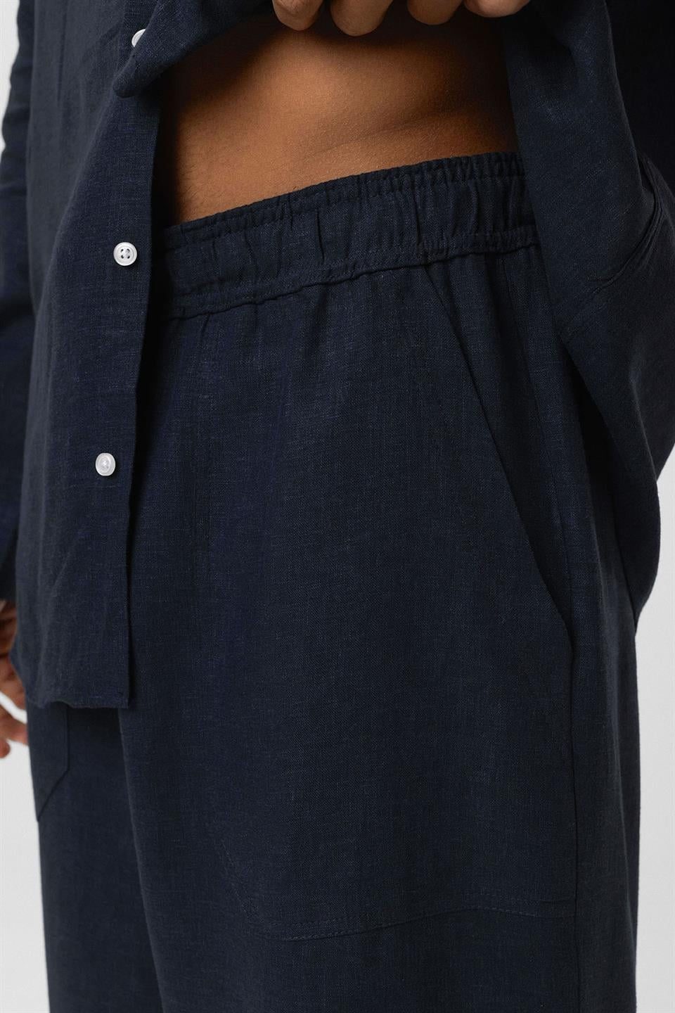 Baggy Linen Pants