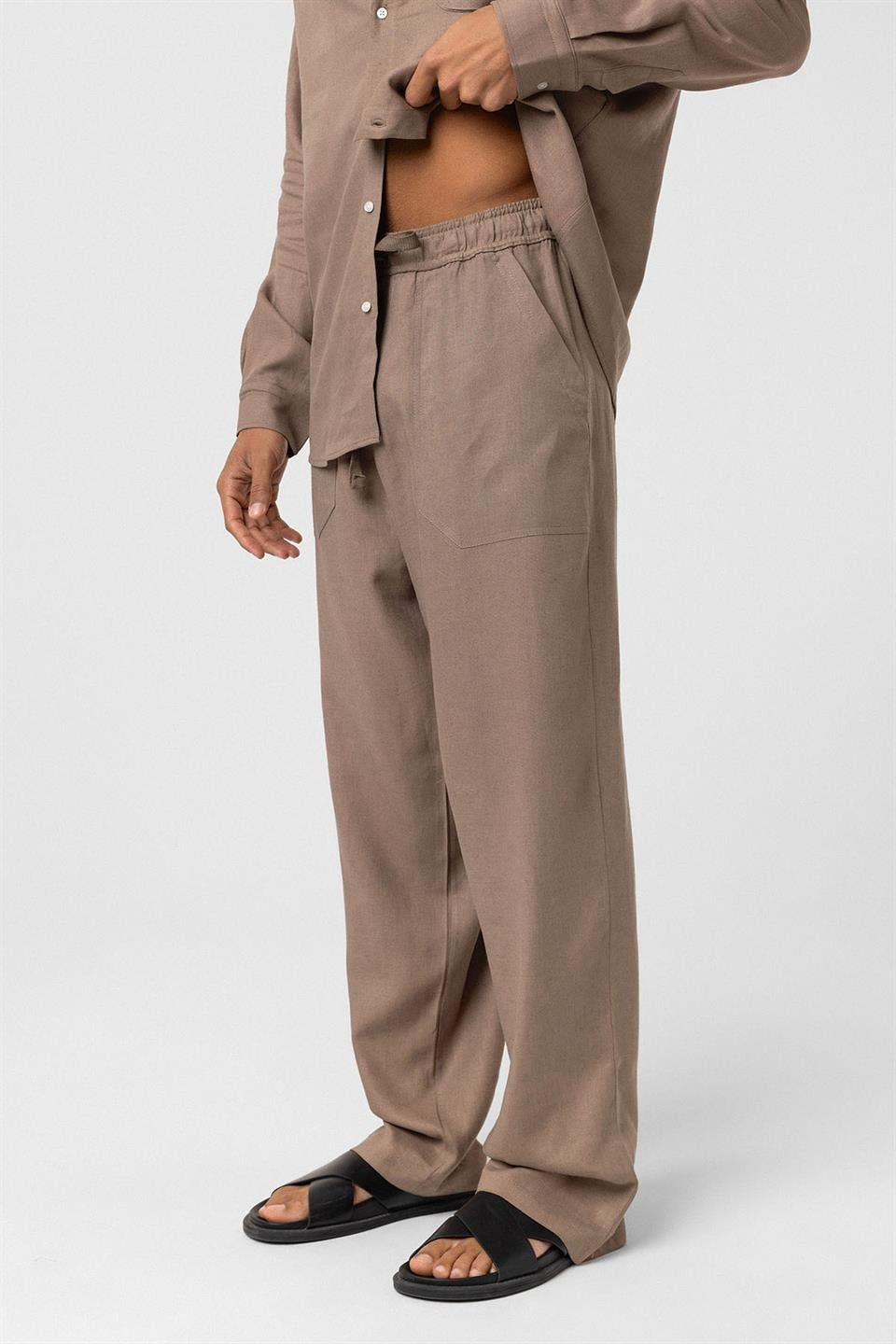 Baggy Linen Pants