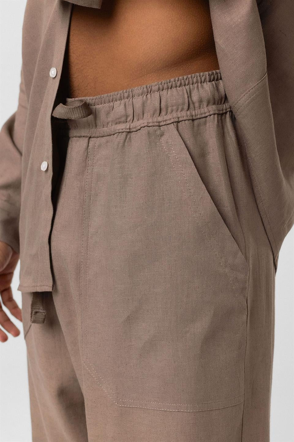 Baggy Linen Pants