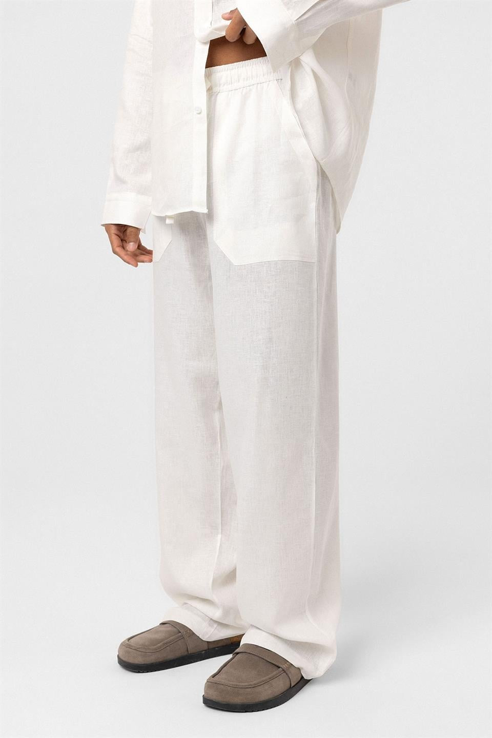 Baggy Linen Pants