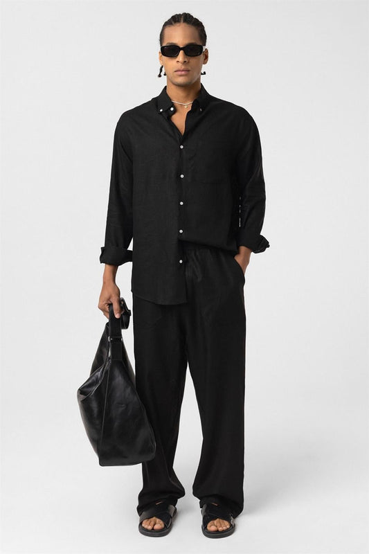 Baggy Linen Pants