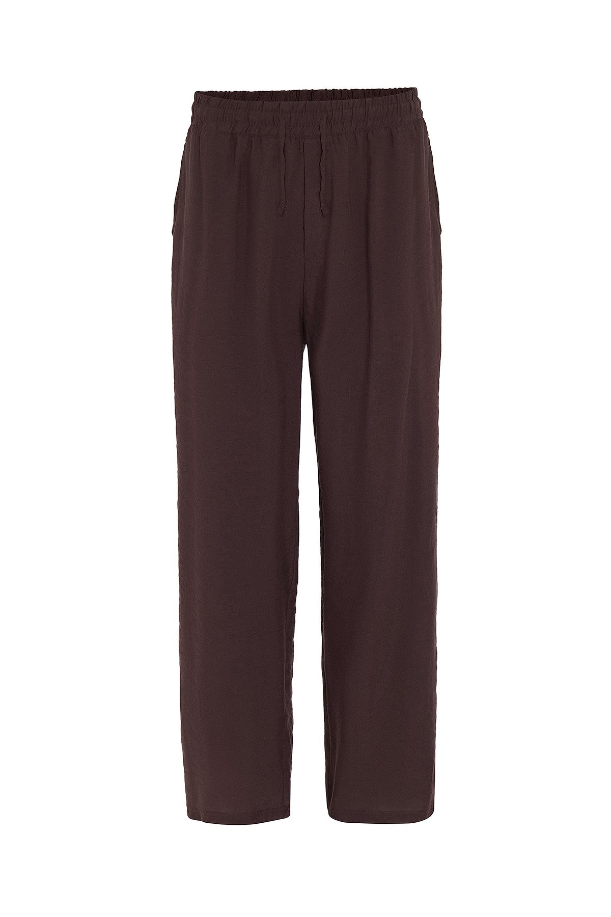 Baggy-Fit Modal Fabric Pants