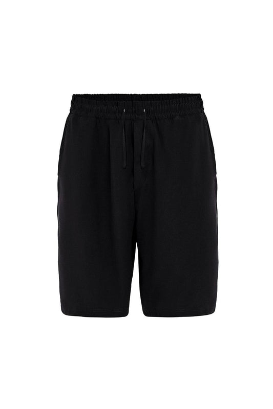 Oversized Modal Fabric Bermuda Shorts