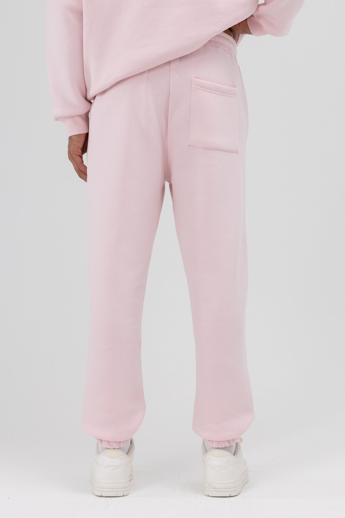 Basic Sweatpants with Elastic Cuffs