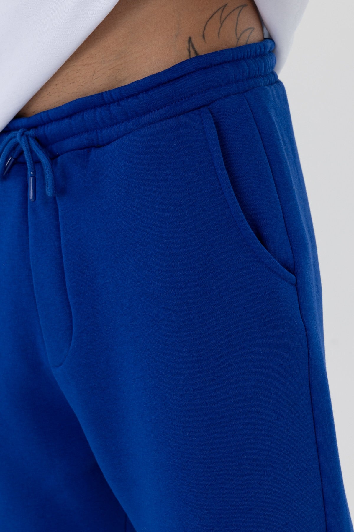 Basic Sweatpants with Elastic Cuffs