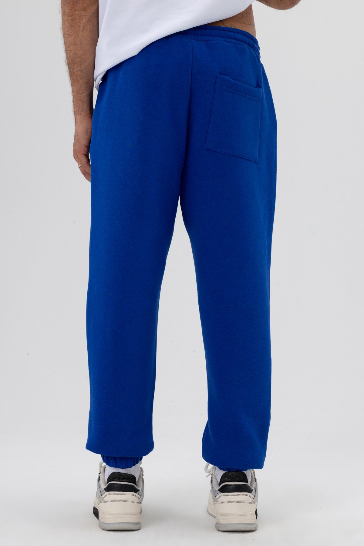 Basic Sweatpants with Elastic Cuffs