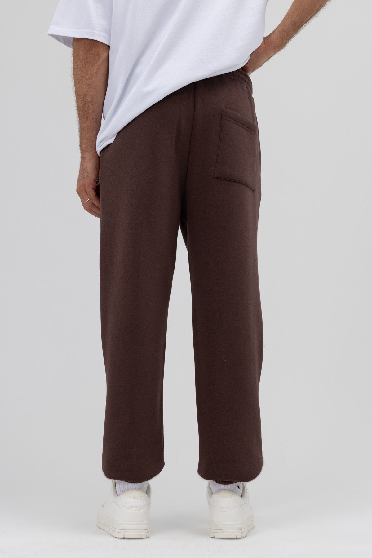Basic Sweatpants with Elastic Cuffs