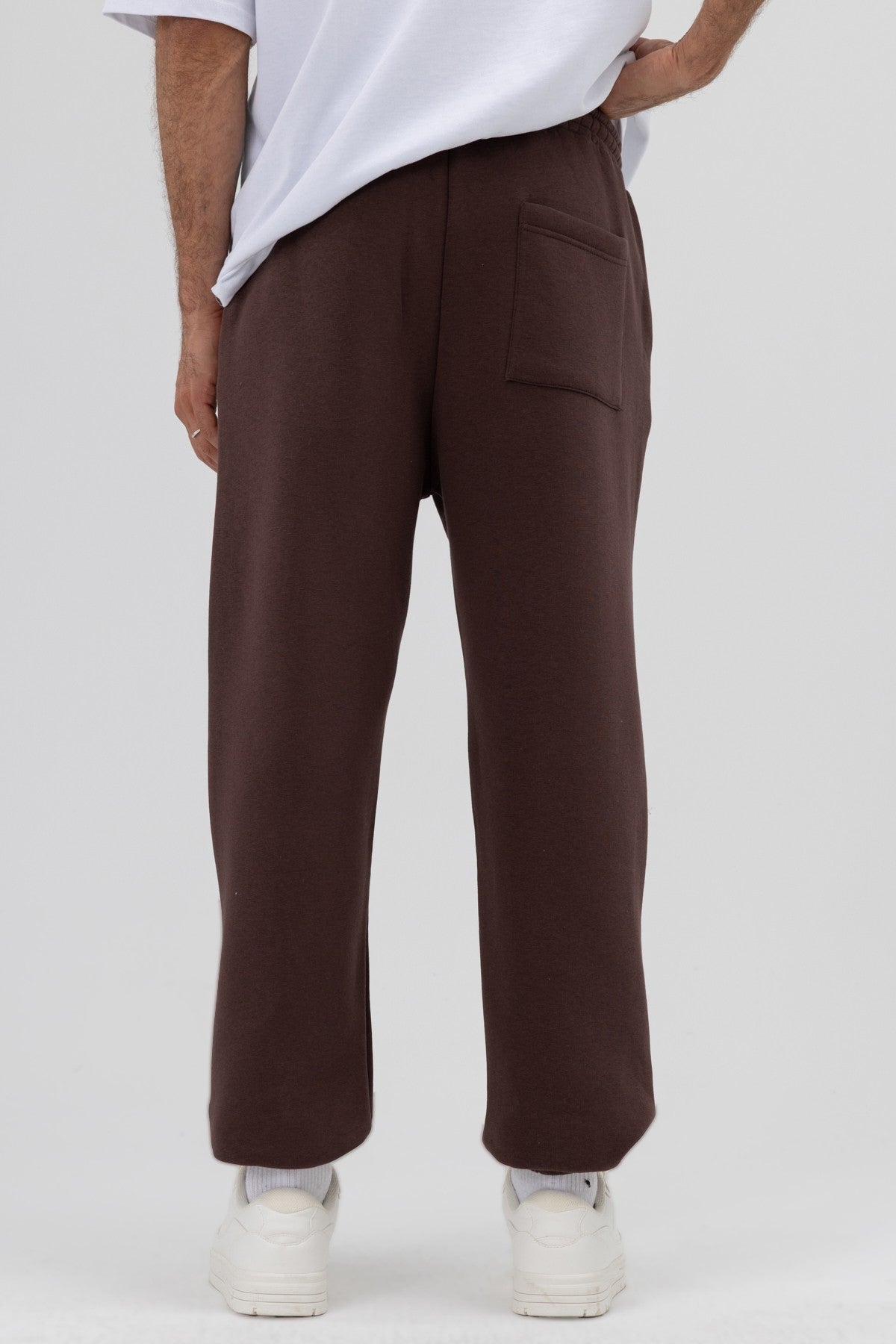 Basic Sweatpants with Elastic Cuffs