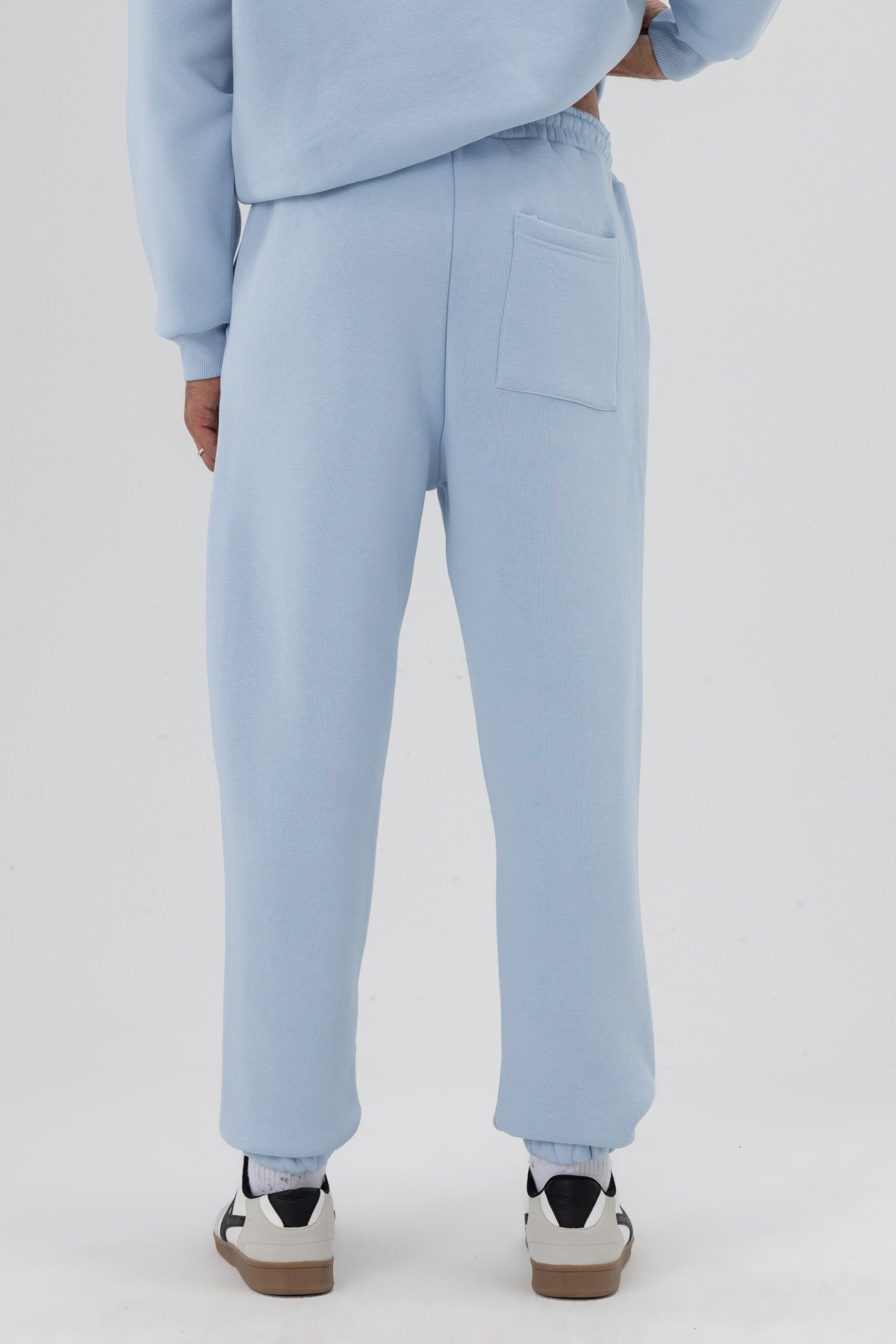 Basic Sweatpants with Elastic Cuffs